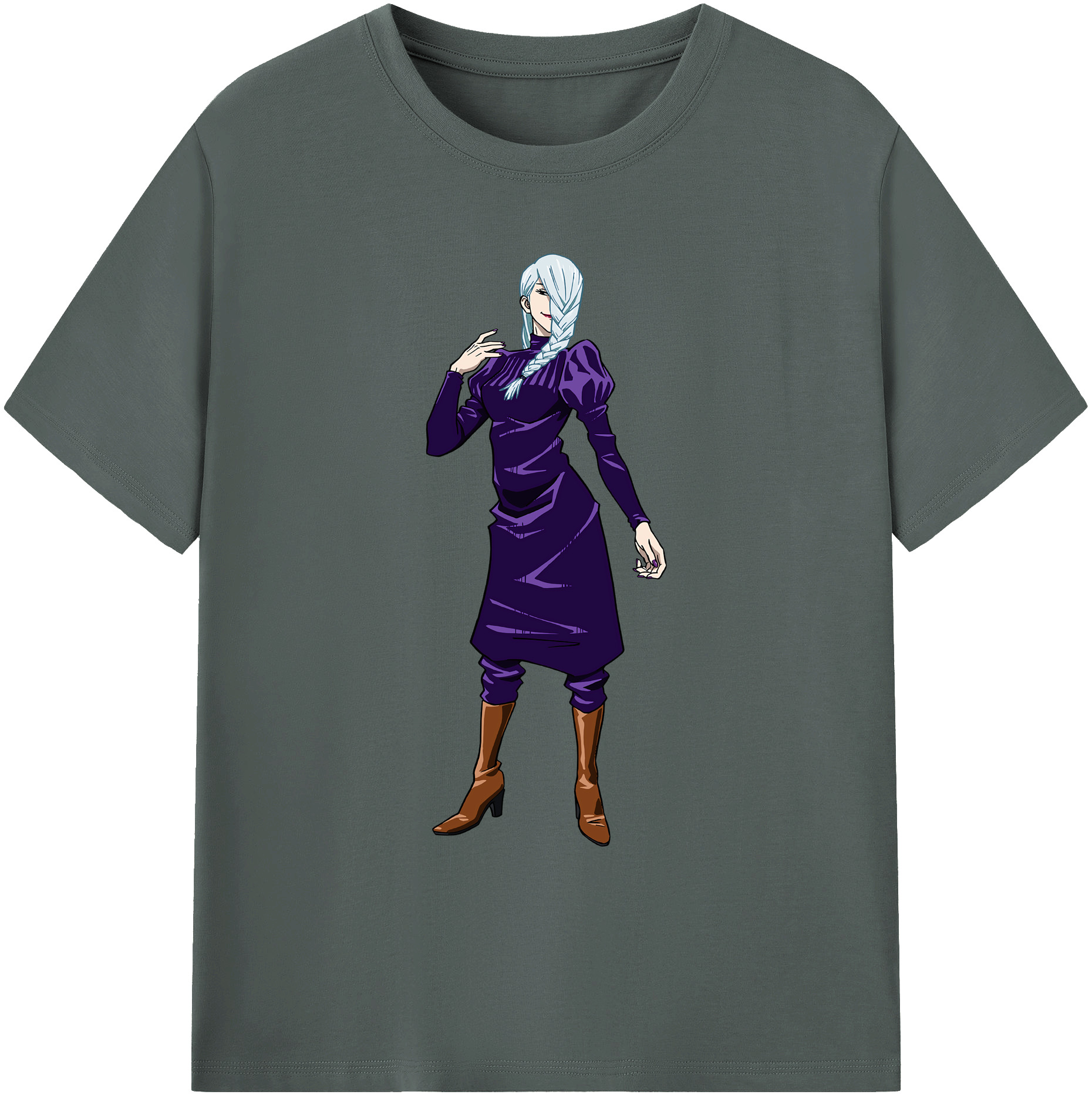（画像用） 呪術廻戦 Jujutsu Kaisen 綿100％ メンズ半袖Tシャツ｜肌触りやわらか＆通気性